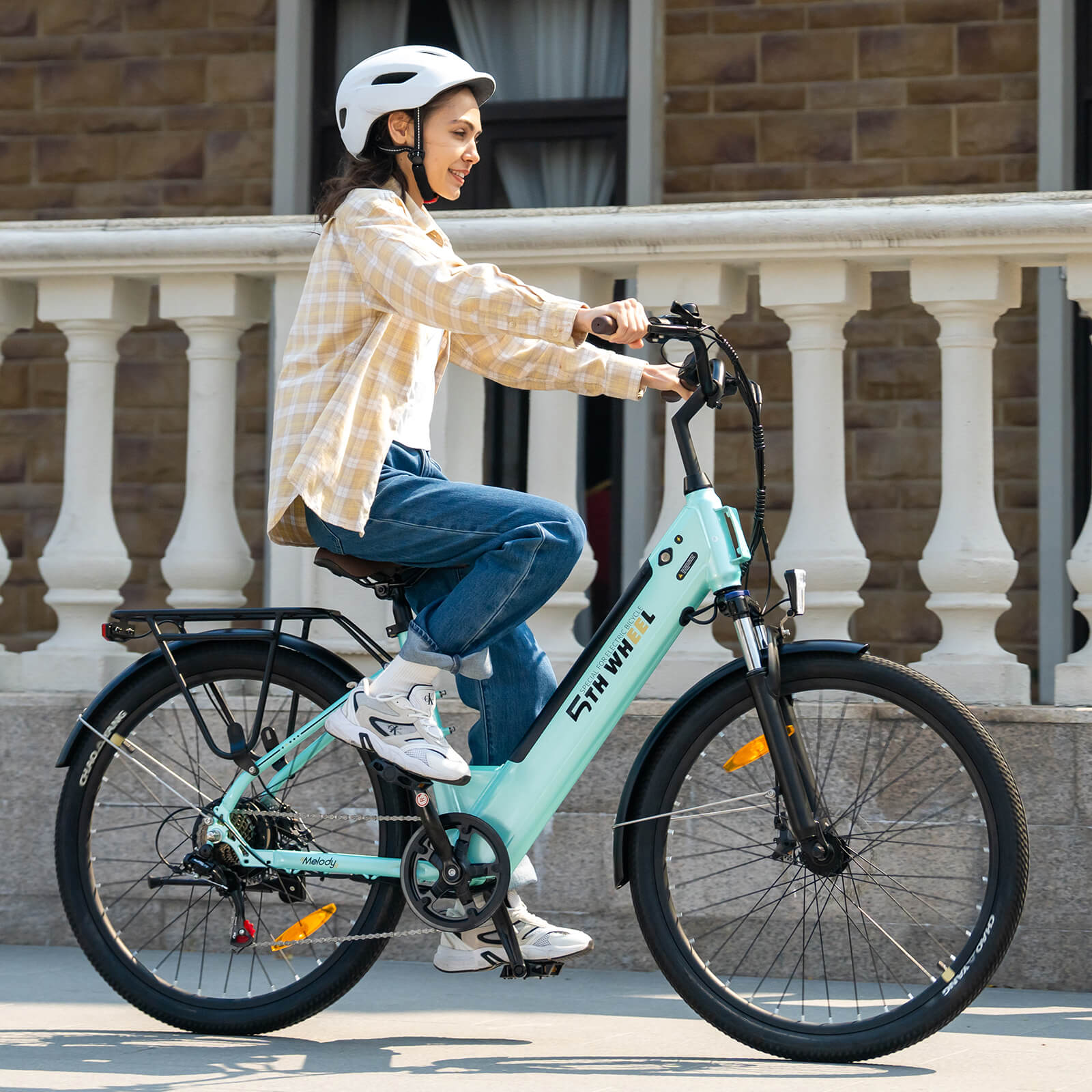 5TH WHEEL Electric Bike for Adult with 350W Motor