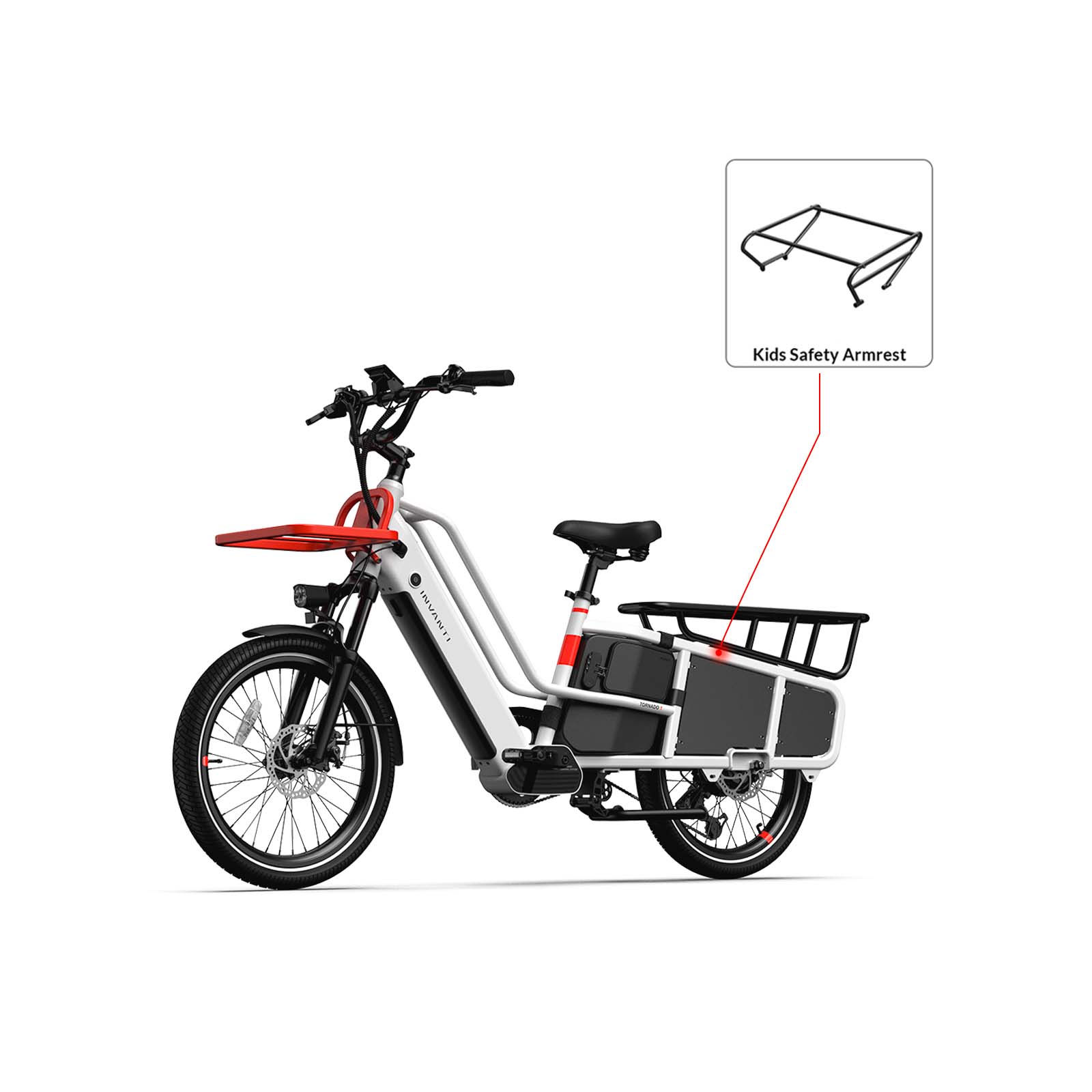 Child Safety Handrail for Tornado E-Bike