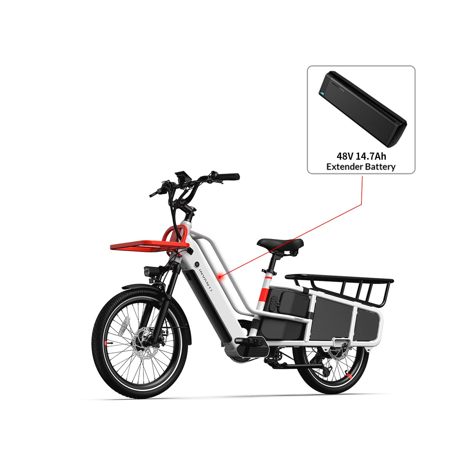 Extra Battery Pack for Tornado E-Bike