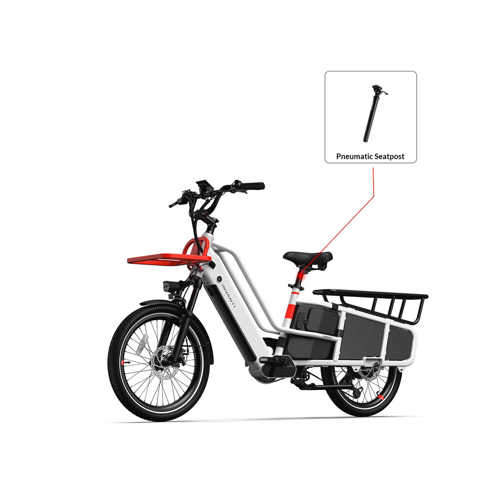 Suspension Seatpost for Tornado E-Bike