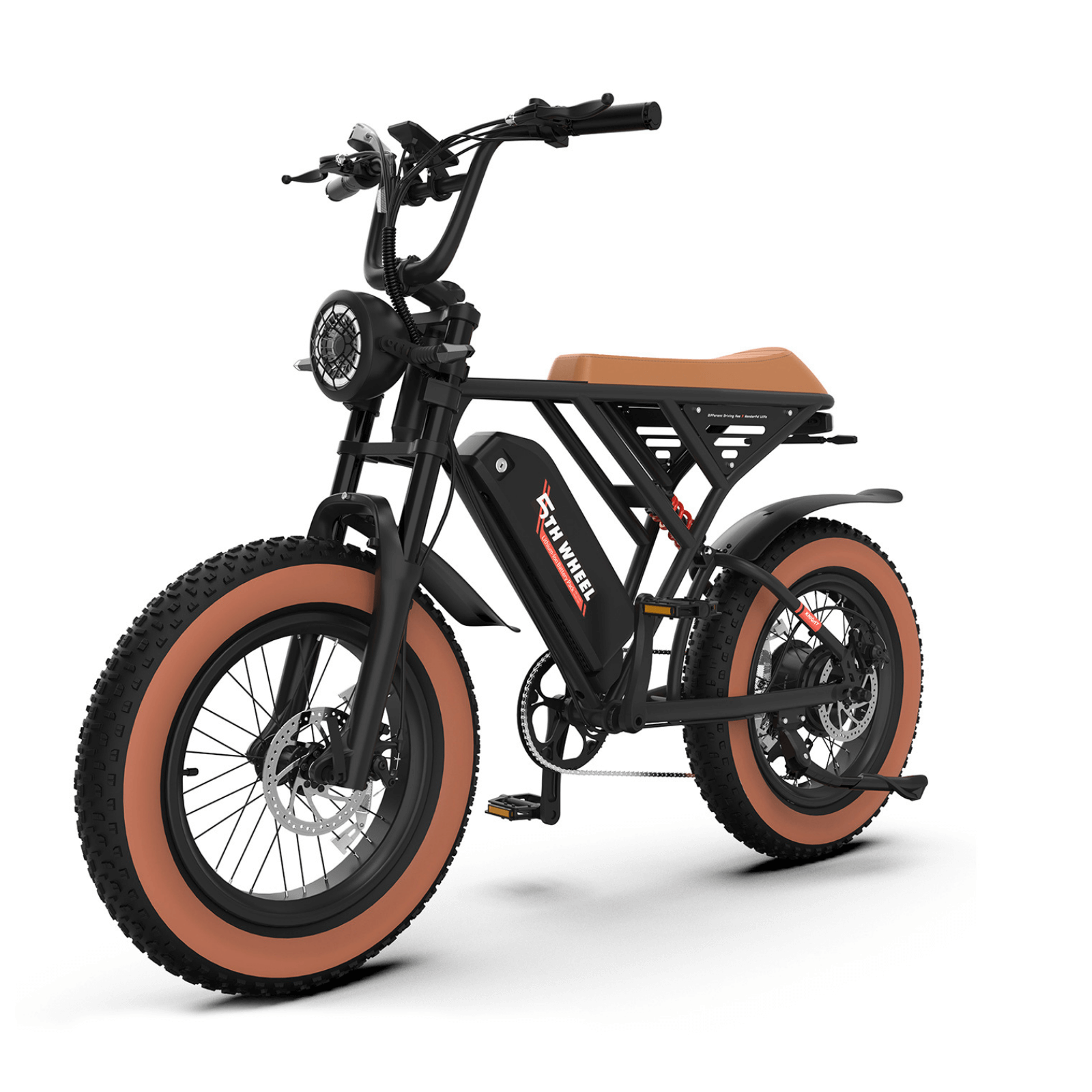 electric bicycle wheel with battery Knight Retro Electric Bike – 5TH WHEEL