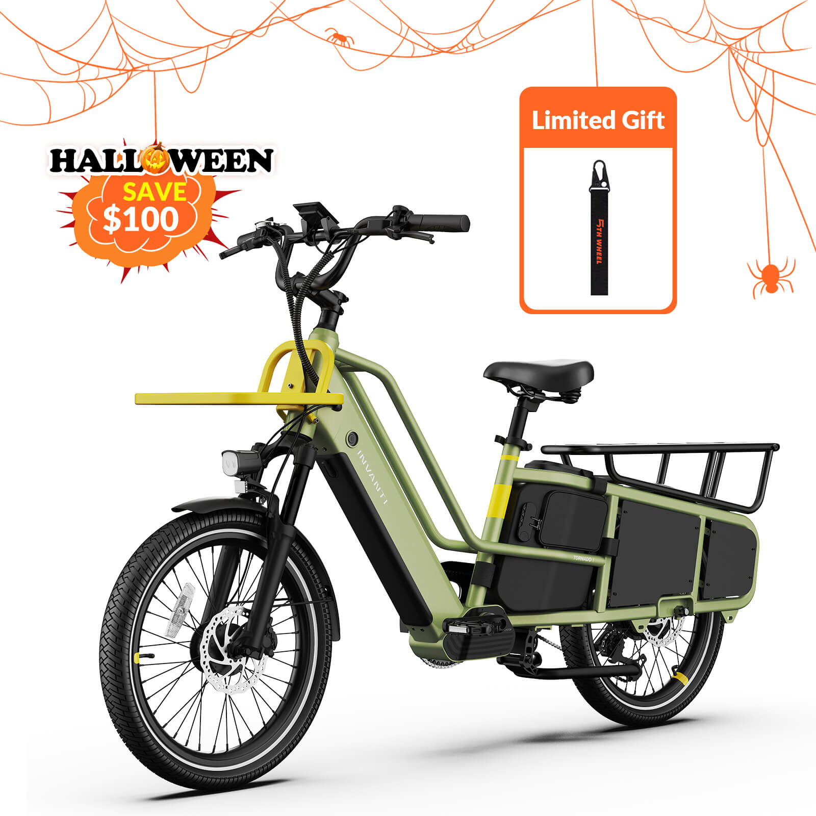 Tornado Pro Cargo Electric Bike