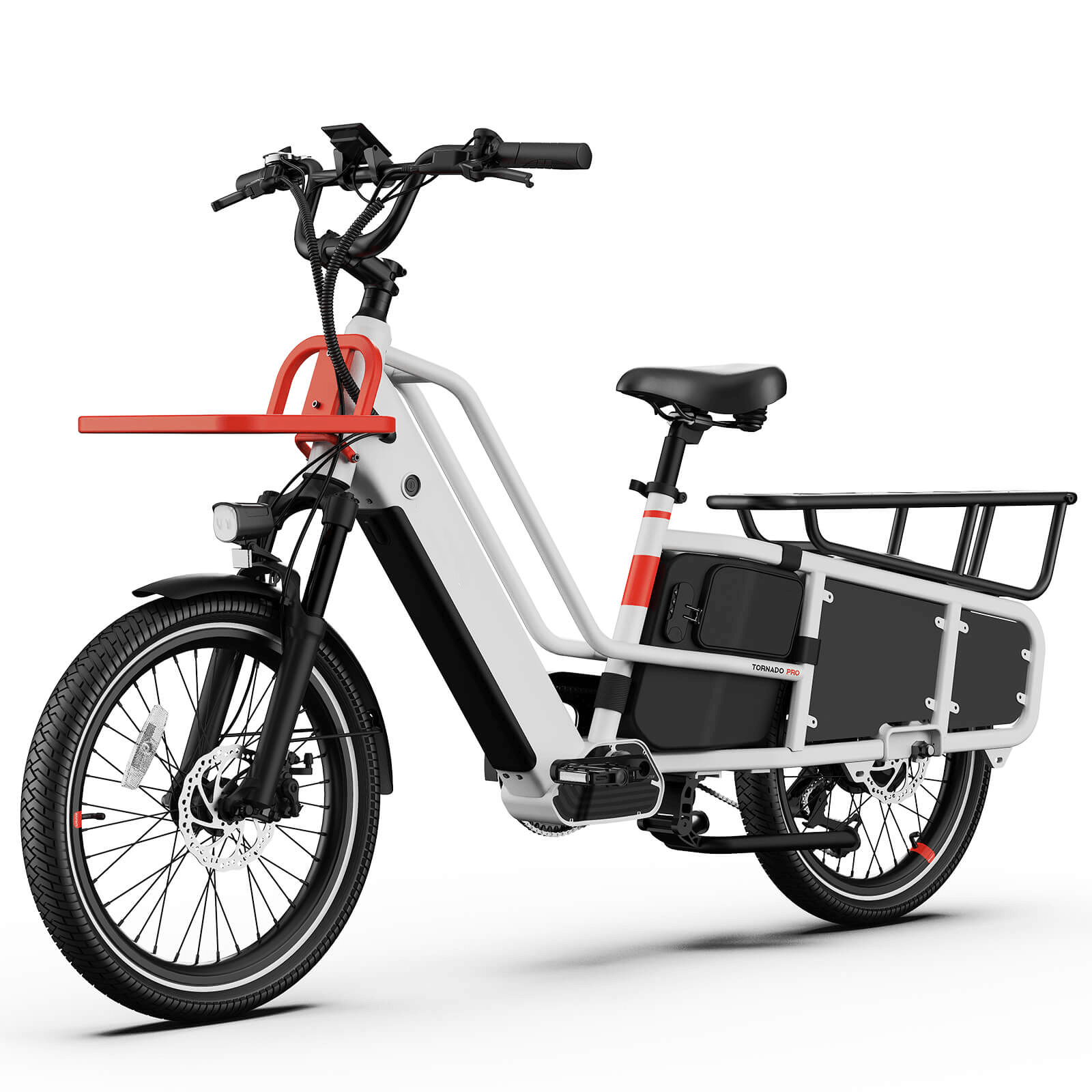 tornado electric bicycle Pro Cargo Bike – 5TH WHEEL Fishfinder Model Family:Kona Kali With the high Backpack 27 - Nike
