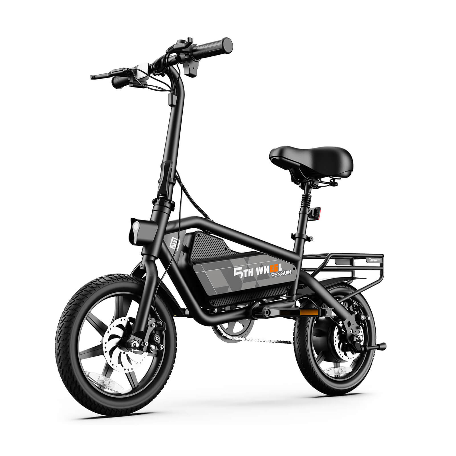 5TH WHEEL Transit Electric Bike Foldable & Compact